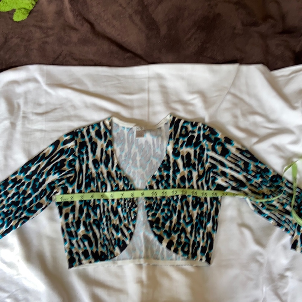 Cache Bandeau Top With Matching Cropped Sweater - image 3